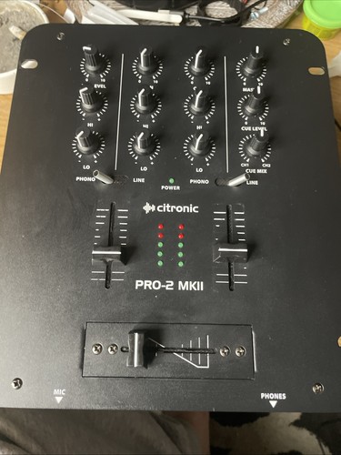 Citronic pro mkii - mkii, 2-channel