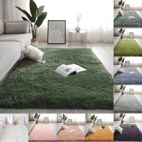 Plush rugs carpet solid long - rugs/carpet,
