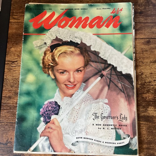 Vintage woman magazine - woman, week