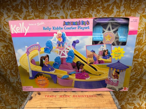 Vtg barbie kelly doll roller - vtg,