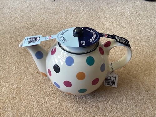 London pottery globe teapot 4 - pottery,