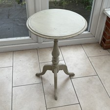 Antique Wooden Round Top Wine