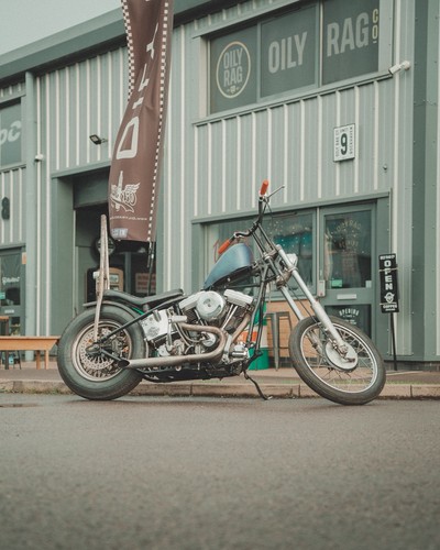 Harley davidson chopper - davidson,