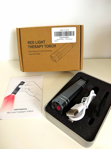Red light therapy - light, grey