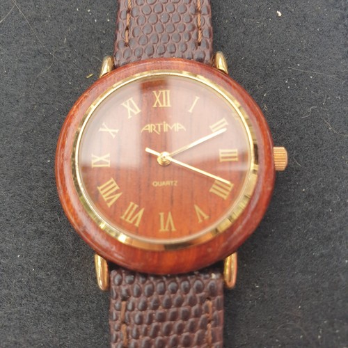 Ladies round artima watch - artima, new