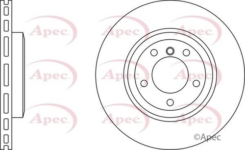 Front axle brake discs set - front,