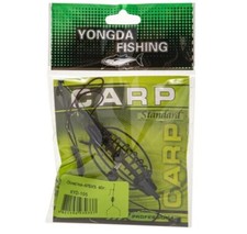 Carp Fishing Feeder Fishing Baits Cages Hook Rig Set/Inline Method Feeder Tackle