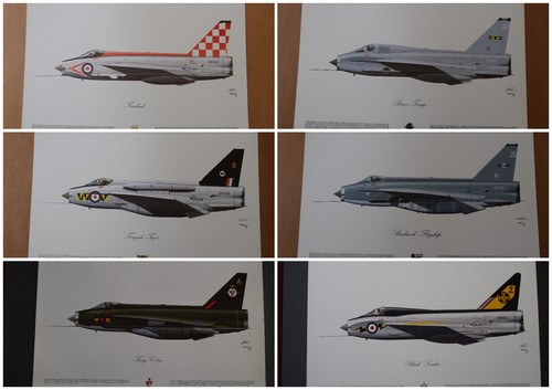 Aviation art set 6 ee - set, of