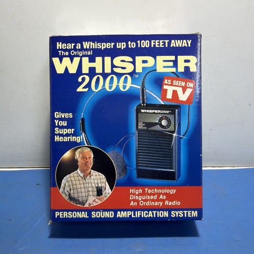 Whisper 2000 personal sound - whisper,