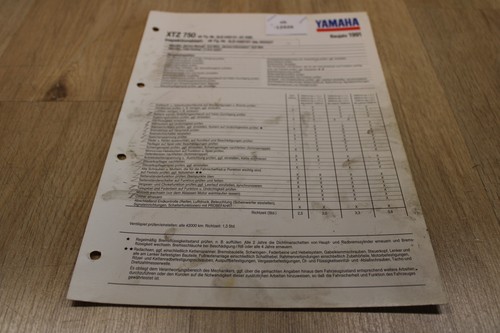 Yamaha xtz750 3ld 51kw - yamaha,