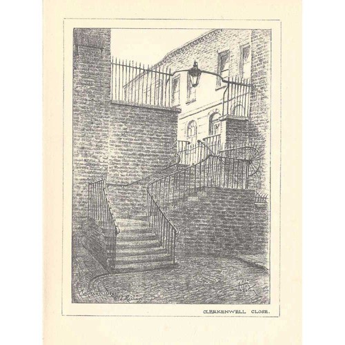 London clerkenwell close steps - london,