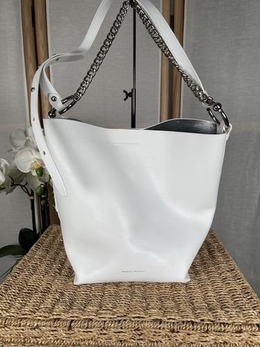 Rebecca minkoff white - white, leather