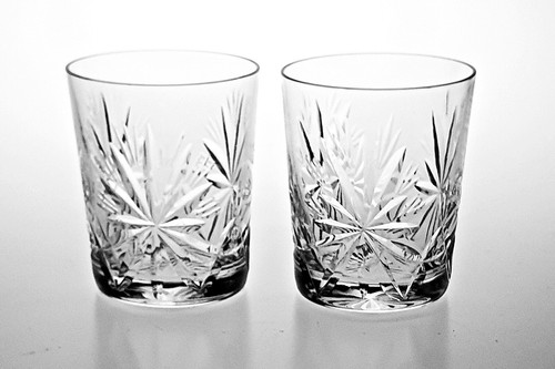 Pair edinburgh crystal - edinburgh, star