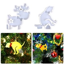 Silicone Dog Deer Resin