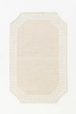 Elegant Taupe Hand-Tufted Wool