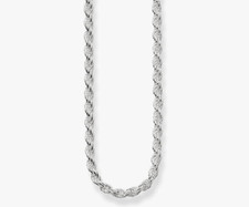 THOMAS SABO KE1349-001-12-60 Women's Cord Chain 925 Sterling Silver