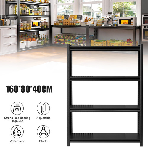 Heavy duty metal - metal, shelving