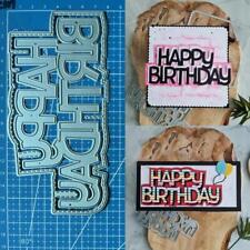 Happy Birthday Metal Cutting