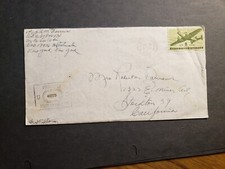 APO 17976 661st TANK DESTROYER Bn 1944 Censored WWII Army Cover Soldier's Mail