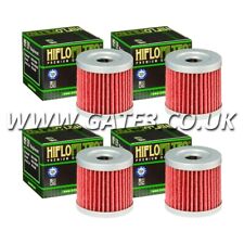 4 x HIfloFiltro premium oil filters to fit Suzuki DRZ400 E S SM 2000-2019 HF139