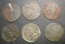 Latvia / Livonia - 6x random 17th century Riya Solidus Christina - lot E
