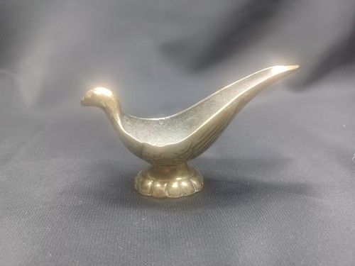 Vintage solid brass bird - vintage,