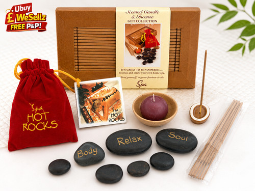 Spa hot rocks scented - hot,