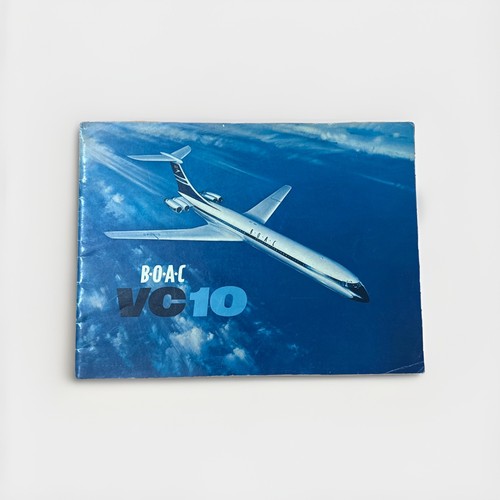Vintage boac vc10 aircraft - vintage,