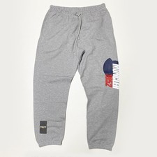 100% AUTHENTIC MONCLER MENS W32 SIZE M MEDIUM SWEATPANTS JOGGERS GREY TRACKSUIT