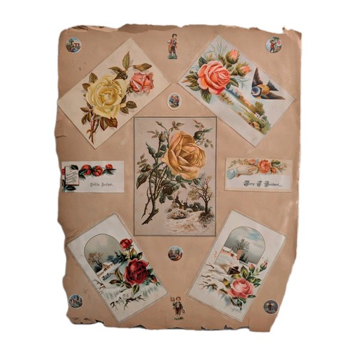Victorian scrapbook page - victorian,