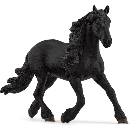 Schleich friesian stallion - schleich,