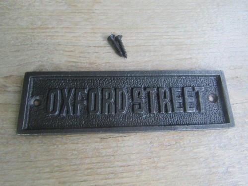 Oxford street cast - oxford, iron