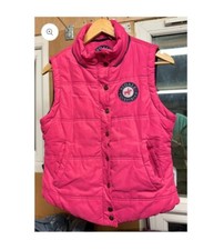 Body Warmer padded fleece lined pink Rydale Gillet 13 years/ladies 8 teen gilet 