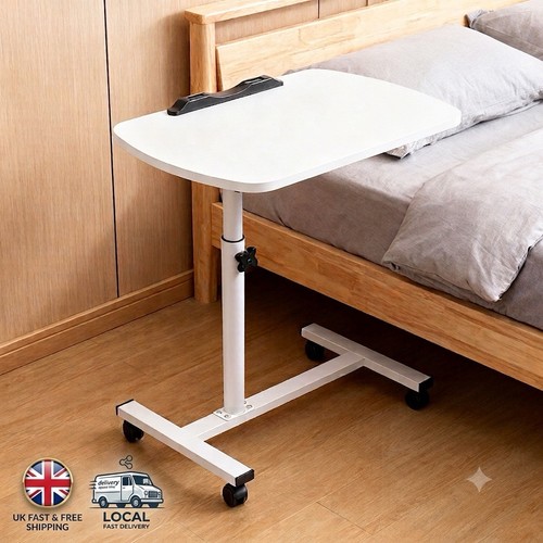 Adjustable overbed table over - adjustable,
