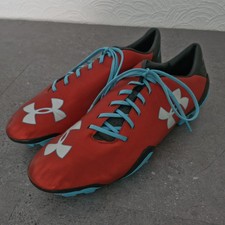 Under Armour Blur Flash III Mens FG Football Boots Size UK 10.5 Red 1235640 Z