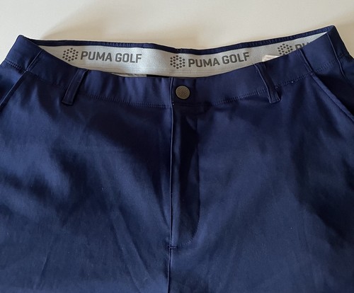 Puma golf trousers navy - puma, navy,