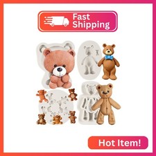 FCKEMLDS Bear Silicone Fondant