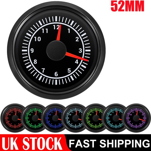 52mm waterproof digital clock - 52mm,