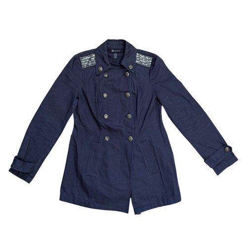 Vtg y2k military jacket sequin - y2k,