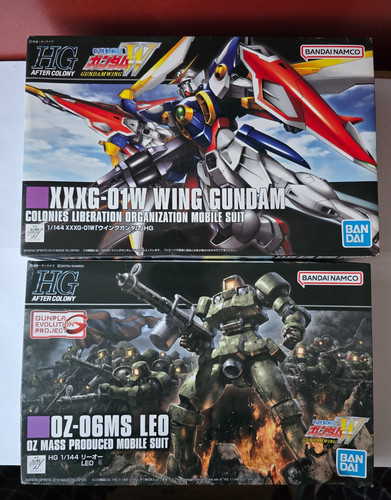 Wing gundam hg - gundam, oz-06ms