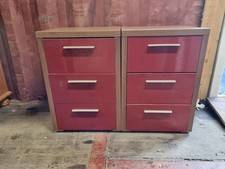 Bedside Chests 3 Drawers