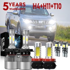 For Mitsubishi L200 2.5 Bright White Xenon HID Main/Dip/Fog/Side Light Bulbs set