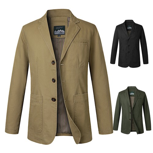 Mens casual blazer long sleeve - casual,