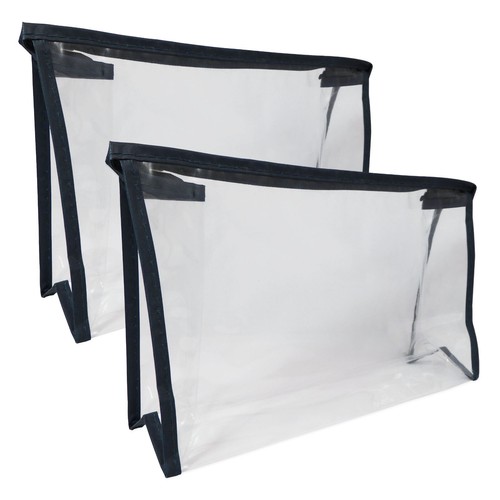 Clear toiletry bag - clear, x