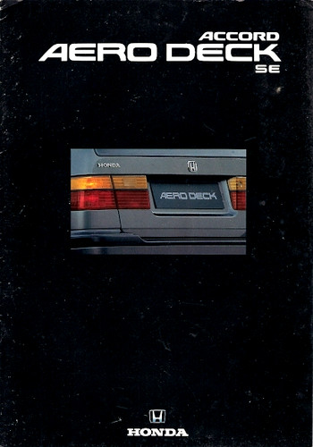 Honda accord aerodeck se - accord,