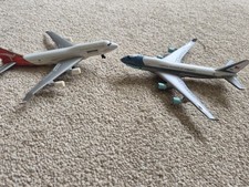 Two Toy aeroplanes