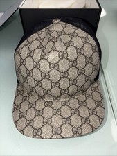 Gucci Canvas Leather Baseball