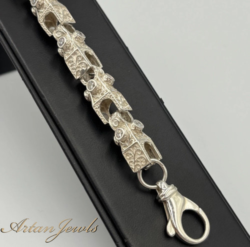 Sterling silver lego - sterling, tulip