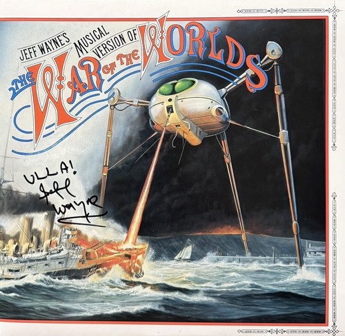 Genuine jeff wayne signed - genuine,
