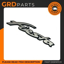 GENUINE FORD FIESTA MK4 1996-1998 BOOT REAR BADGE LOGO PLASTIC EMBLEM USED